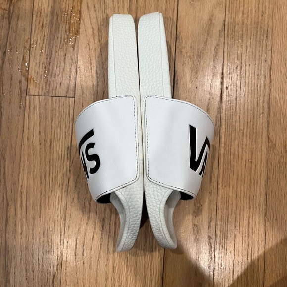 VANS slide one marshmallo sandals size 6 EUC - Picture 6 of 8